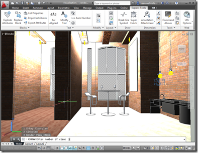 Render view
