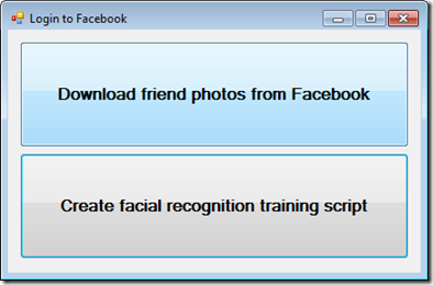 The simple primary UI for the friend downloader app