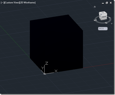 Wireframe mode is a little dark