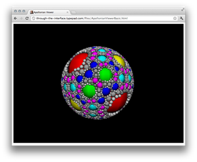 Apollonian Viewer for HTML5 (in Chrome)