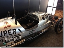 Morgan 3 Wheeler - cockpit