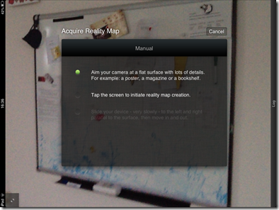 Choosing a flat surface