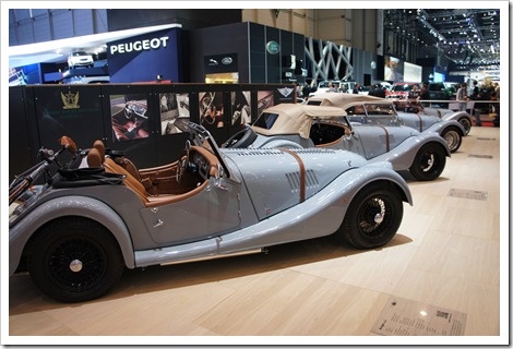 A row of Morgan 4-4s