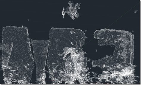 Kinect Fusion capture