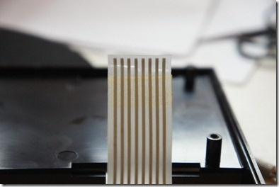 The damage on the old connectors