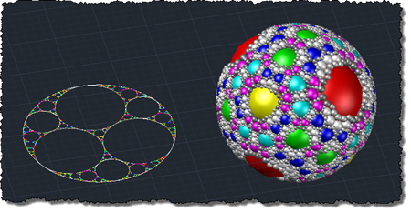 2D Apollonian Gasket and 3D Apollonian Packing