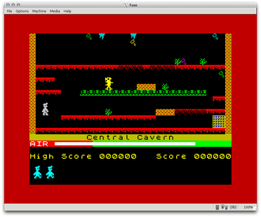 Manis Minor on the ZX Spectrum via Fuse