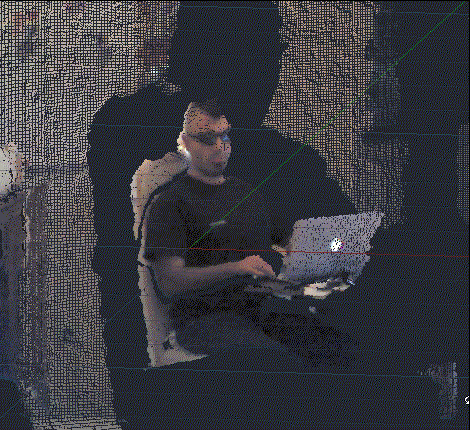 Kinect point cloud in 2013