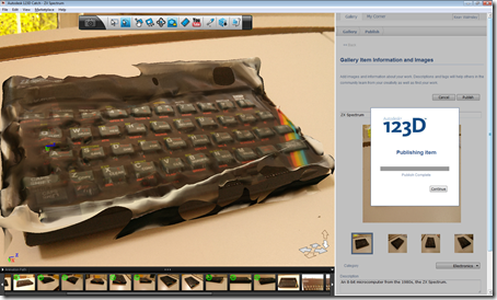 Publishing to the gallery