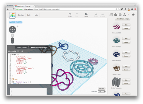Sharing a Shape Script with the community