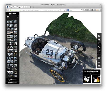 Results in the browser
