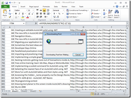 Which will load the post into Windows Live Writer