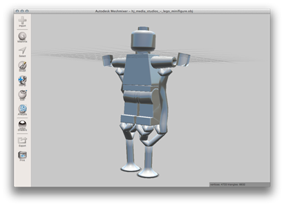 Lego minifig on stilts