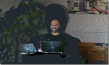 Kinect point cloud in AutoCAD 2015