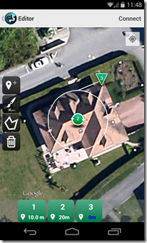Droid planner flight-plan for autonomous 3D capture