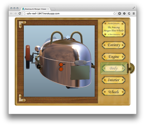 The working application