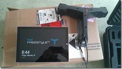 Freestyle3D and Surface Pro 3