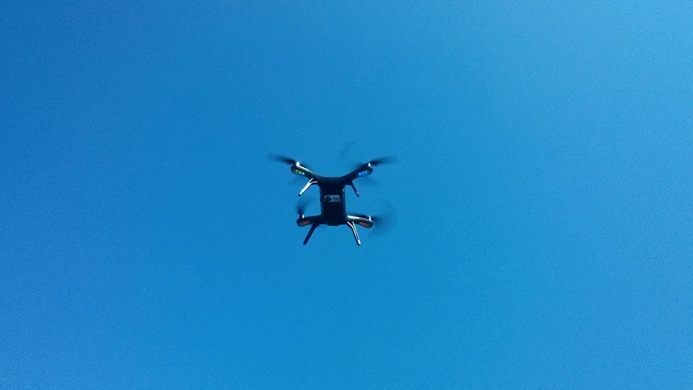 The 3DR Solo in flight