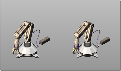 Early prototype of the VR app