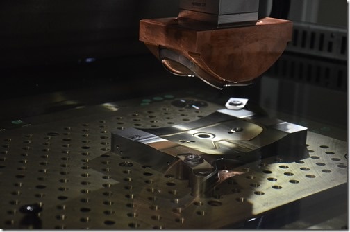 The mold for this model of goggles