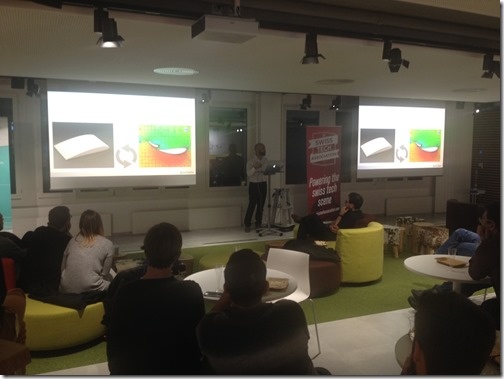 A view from the back