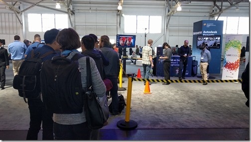 Our Exhibit Hall VR stand stayed busy