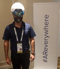 In the latest DAQRI Smart Helmet