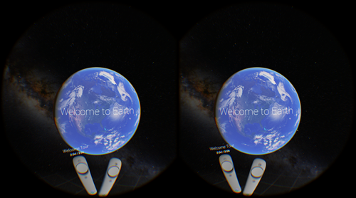 Welcome to Google Earth VR
