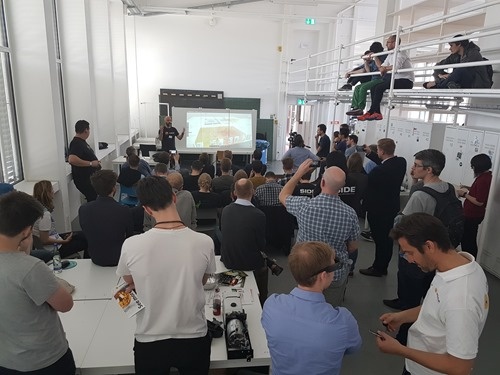 My session on Dasher 360 and (later) dancing robot