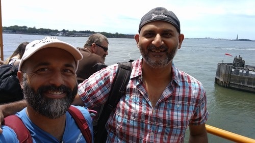On the Staten Island Ferry with Ganesh