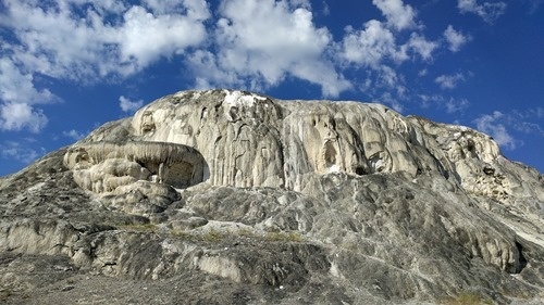 An older part of the springs