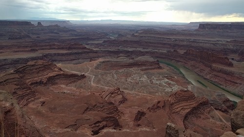 The view from Dead Horse Point
