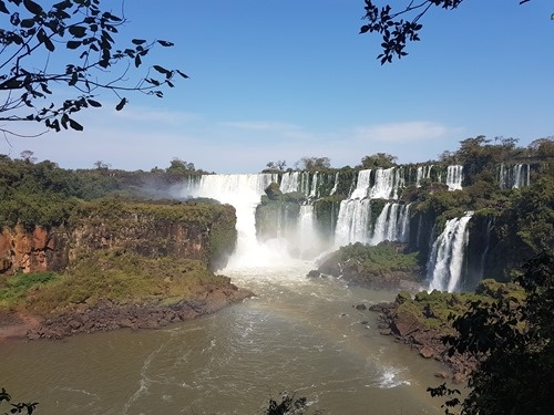 View from the lower circuit across to San Martin