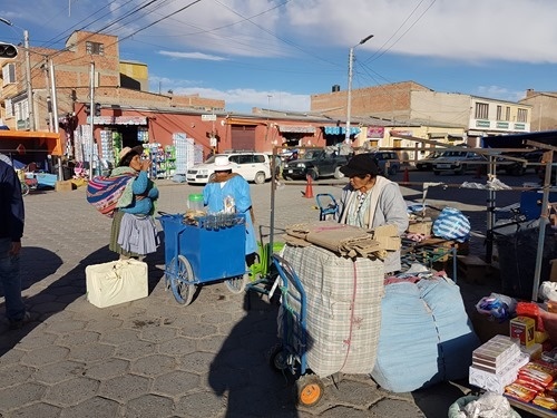 Early morning in Uyuni