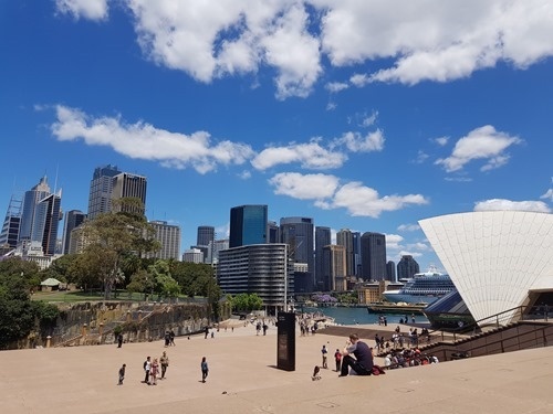 A view across Sydney
