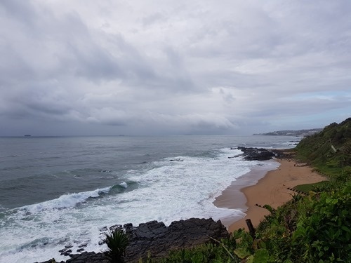 The view from the garden over Sheffield Beach