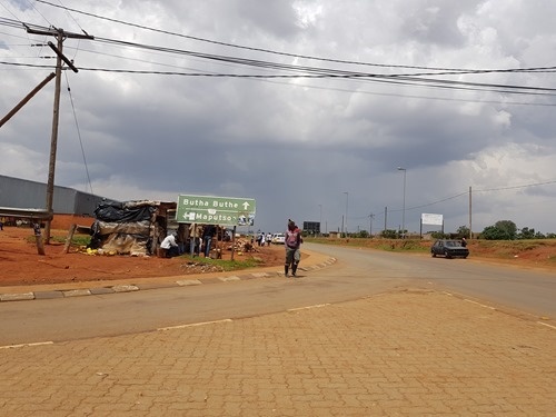 Entering into Lesotho