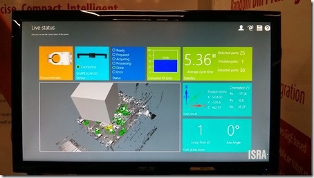 The Isra system dashboard