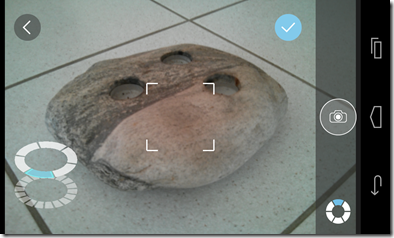 Photographing the stone