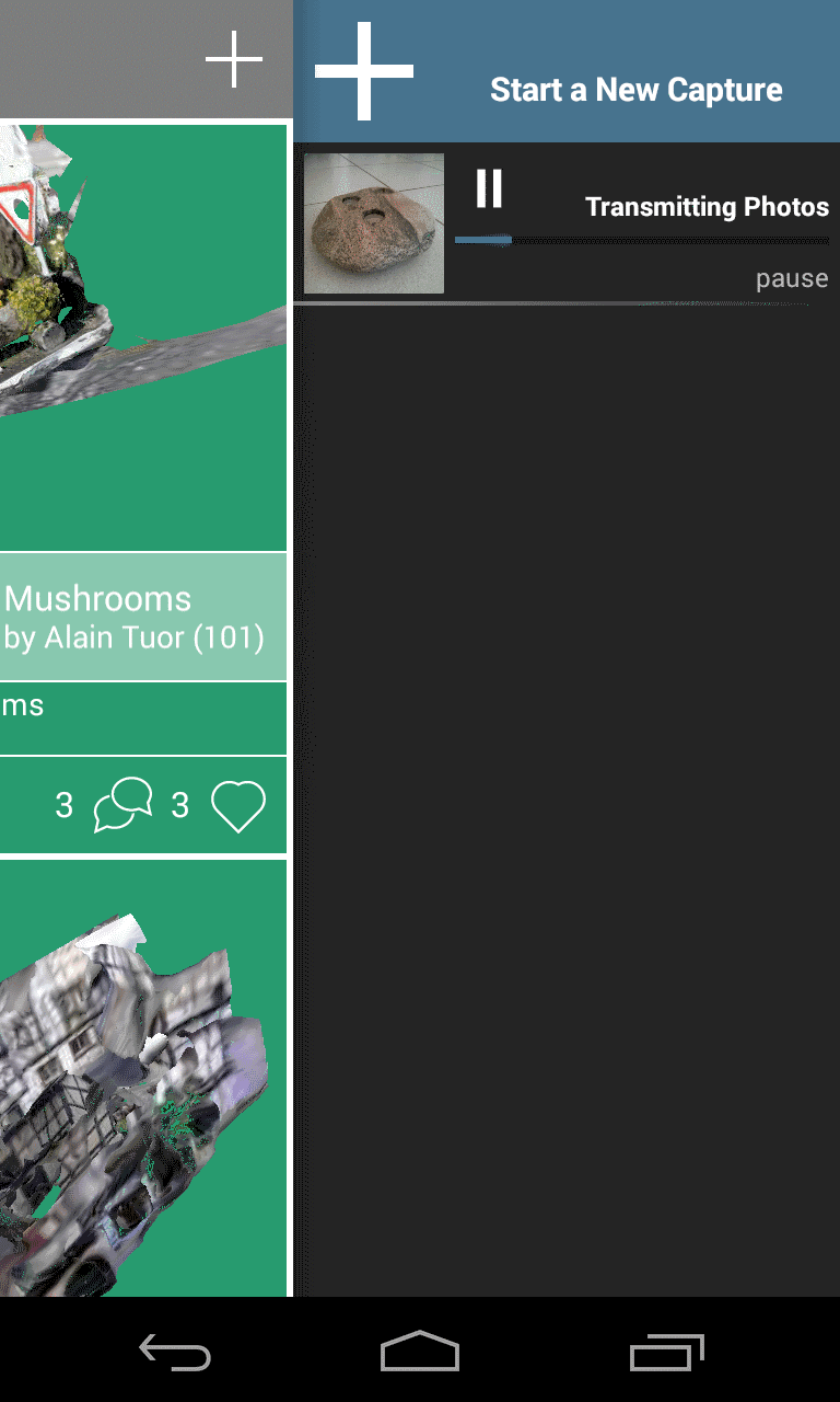 Transmitting and processing photos