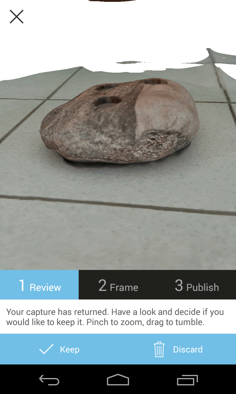 Reviewing, framing and publishing