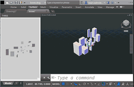 Three.js integration with AutoCAD