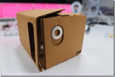 Google Cardboard and its single button