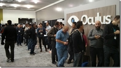 The queue for Cresent Bay