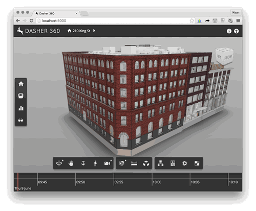 Dasher 360 navigation
