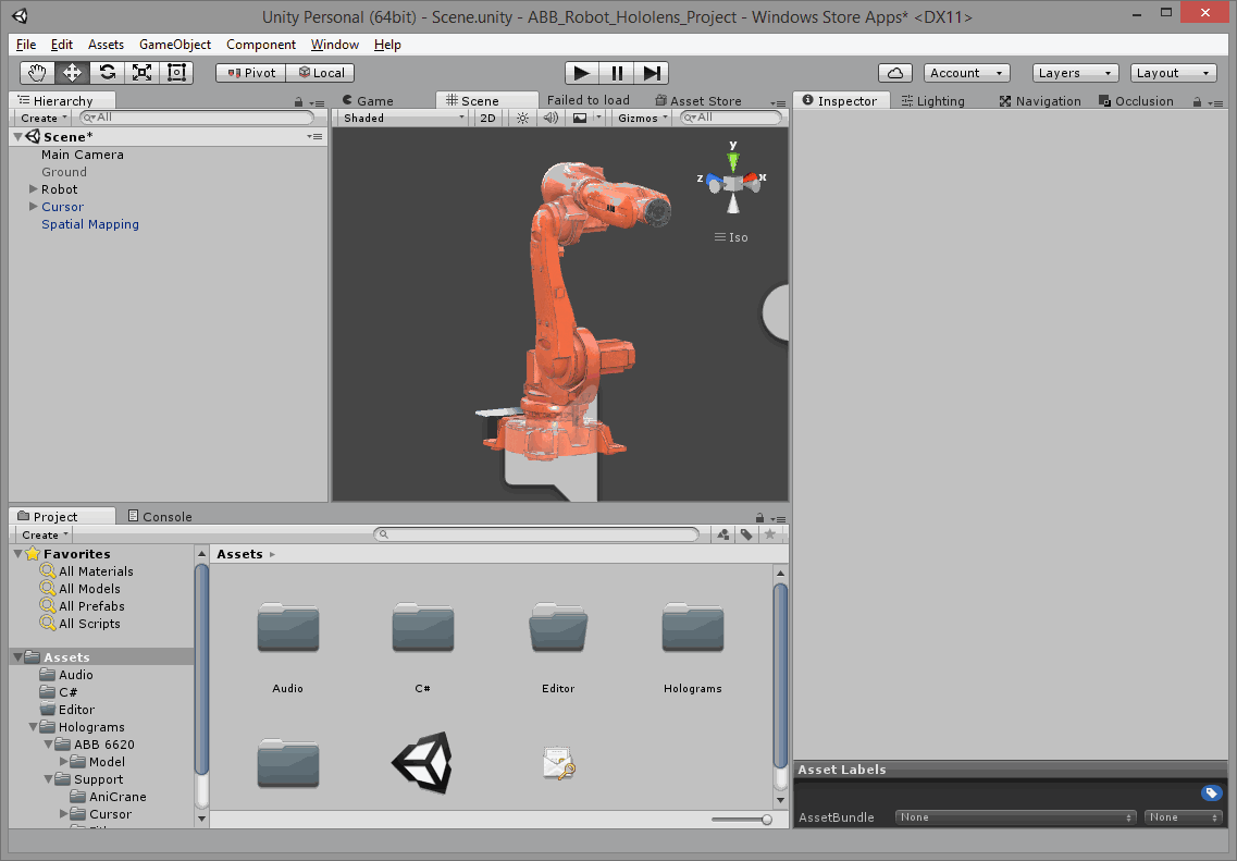 Changing Unity project settings