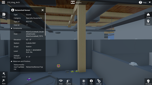 You also have access to BIM metadata