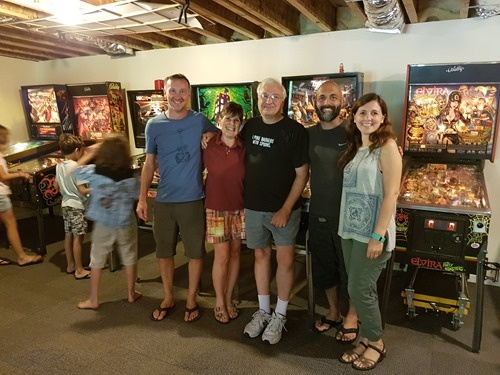 Duncan, Cathy, Bob, Kean and Eugenia