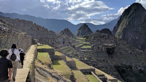 Exploring Machu Picchu