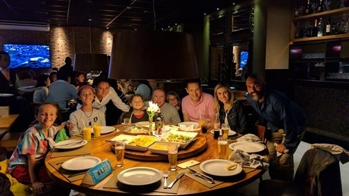 Lunch with friends at Coco Bambu